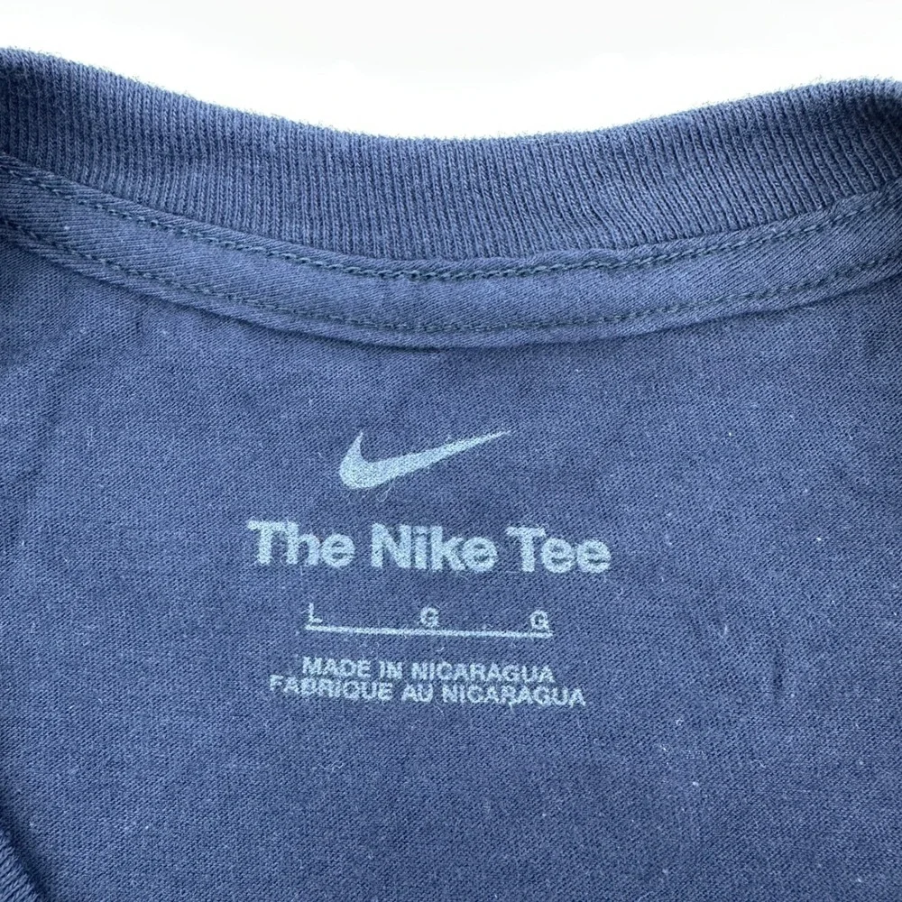 Nike Seattle Seahawks Jaxon Smith-Njigba 11 Super Bowl LVIII T-Shirt Mens L Navy